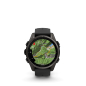 Preview: GARMIN Fenix 8 Amoled Sapphire, Schwarz/Titan Carbongrau DLC, 43mm (010-02903-21)