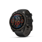 Preview: GARMIN Fenix 8 Amoled Sapphire, Schwarz/Titan Carbongrau DLC , 47mm (010-02904-21)