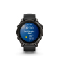 Preview: GARMIN Fenix 8 Amoled Sapphire, Schwarz/Titan Carbongrau DLC , 47mm (010-02904-21)