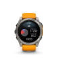 Preview: GARMIN Fenix 8 Amoled Sapphire, Graphit/Titanium Titan, 51mm (010-02905-11)