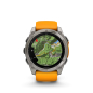 Preview: GARMIN Fenix 8 Amoled Sapphire, Graphit/Titanium Titan, 51mm (010-02905-11)