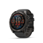 Preview: GARMIN Fenix 8 Amoled Sapphire, Schwarz/Carbongrau DLC Titan, 51mm (010-02905-21)