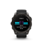 Preview: GARMIN Fenix 8 Amoled Sapphire, Schwarz/Carbongrau DLC Titan, 51mm (010-02905-21)