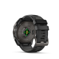 Preview: GARMIN Fenix 8 Amoled Sapphire, Schwarz/Carbongrau DLC Titan, 51mm (010-02905-21)