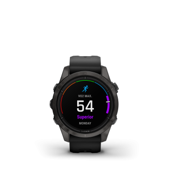 GARMIN Epix Pro Sapphire, Schwarz/Carbongrau Titan DLC, 42mm (010-02802-15)