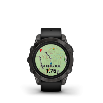 GARMIN Epix Pro Sapphire, Schwarz/Carbongrau Titan DLC, 47mm (010-02803-11)