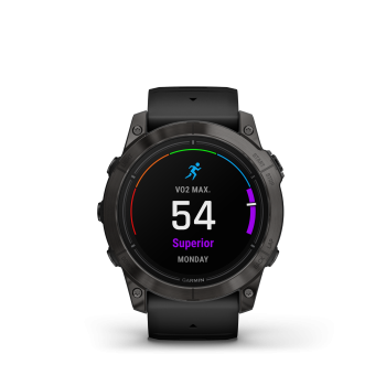 GARMIN Epix Pro Sapphire, Schwarz/Carbongrau Titan DLC, 51mm (010-02804-01)