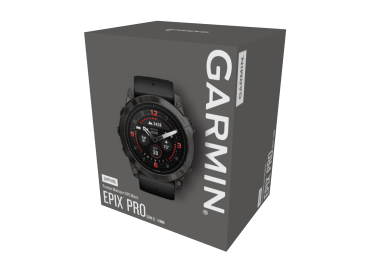 GARMIN Epix Pro Sapphire, Schwarz/Carbongrau Titan DLC, 51mm (010-02804-01)