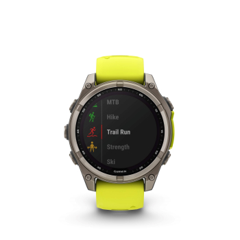 GARMIN Fenix 8 Solar Sapphire, Graphit/Titanium Titan , 47mm (010-02906-21)