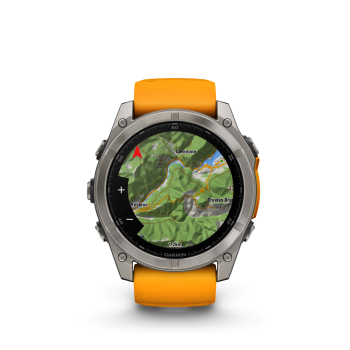 GARMIN Fenix 8 Amoled Sapphire, Graphit/Titanium Titan, 51mm (010-02905-11)