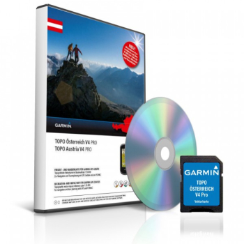 GARMIN TOPO Österreich V4 (PN0443) DVD & microSD