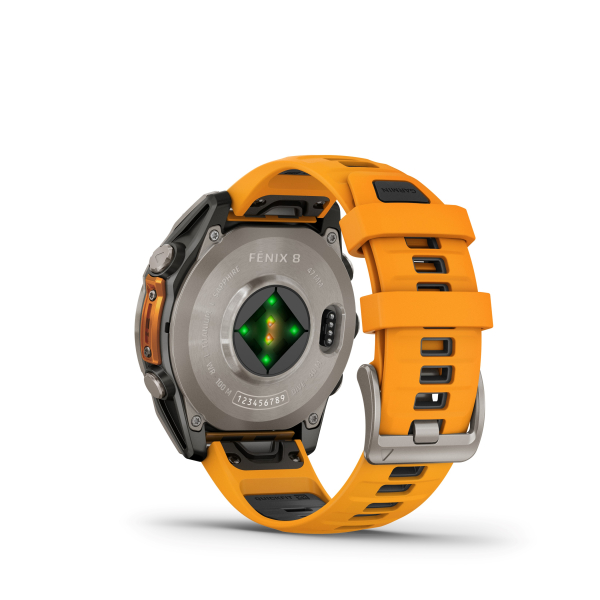 GARMIN Fenix 8 Amoled Sapphire, Graphit/Titanium Titan , 47mm (010-02904-11)