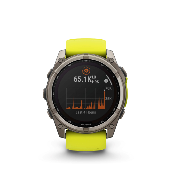 GARMIN Fenix 8 Solar Sapphire, Graphit/Titanium Titan, 51mm (010-02907-21)