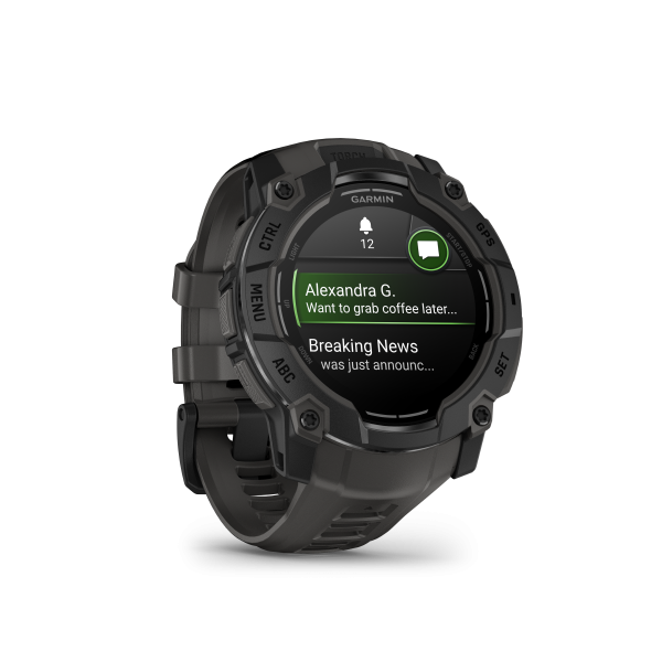 GARMIN Instinct 3 Amoled, schwarz, 50mm (010-03020-00)